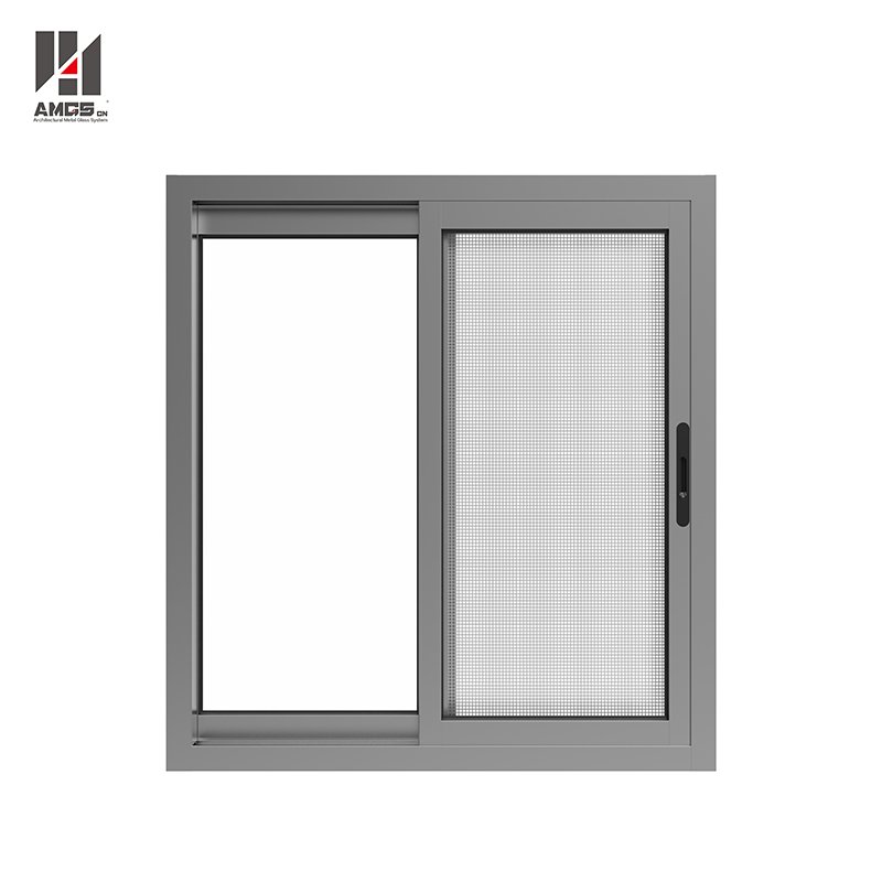 Find White Waterproof Aluminium Sliding Window With Mosquito